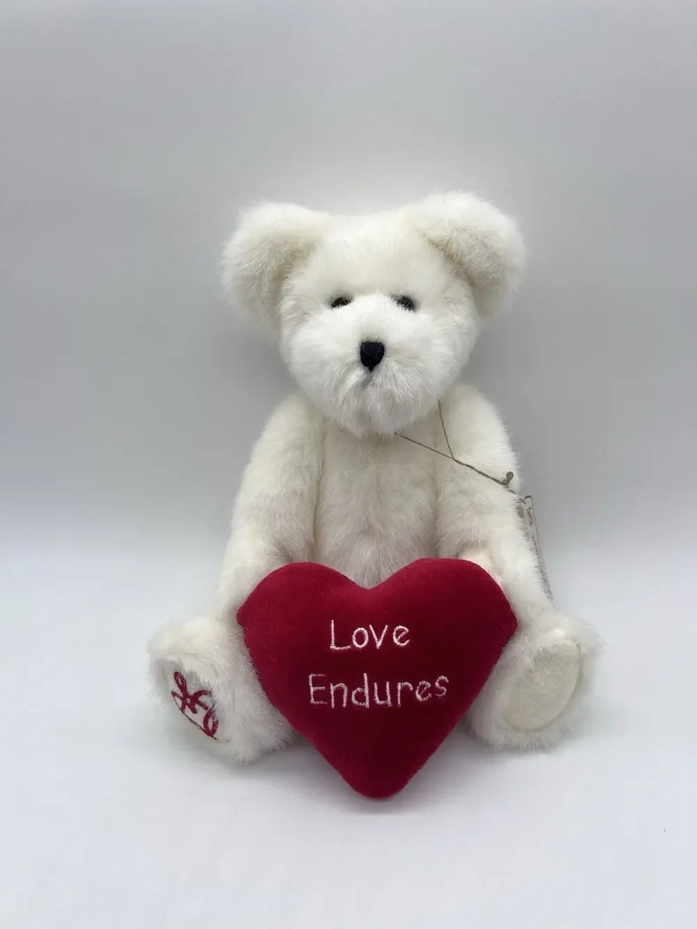 Boyds Bears The Head Bean Collection Love Endures Bear Plush Stuffed Animal Toy